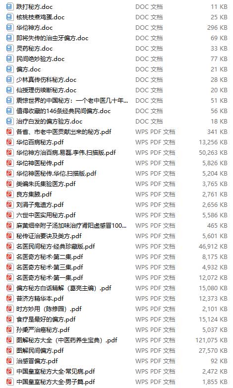 偏方秘方·中医民间秘藏大全-电子书公社